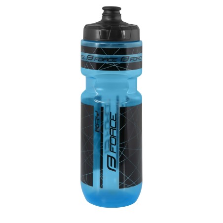 bottle FORCE RAY 0.75 l. transparent blue