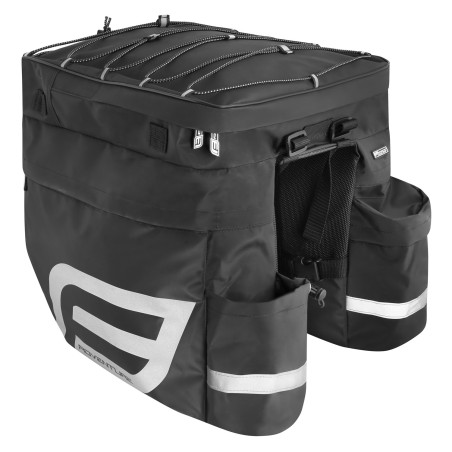 bag rear carrier waterproof F ADVENTURE.black 32 l