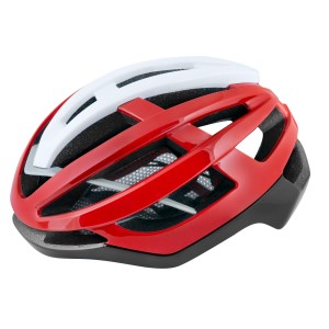 helmet FORCE LYNX. blk-red-white. L-XL
