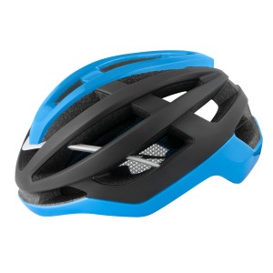 helmet FORCE LYNX. black matt-blue. L-XL