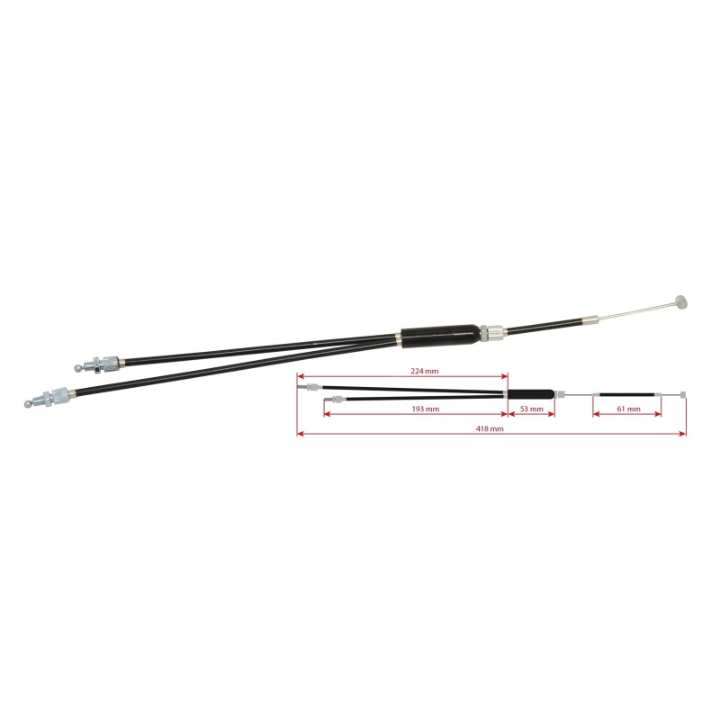 brake cable for BMX 0,42 m, lever - twister