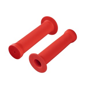 grips FORCE BMX130 rubber  red  packed