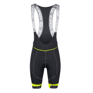 bibshorts F FAME with pad  black-fluo 3XL