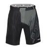 shorts F DOWNHILL MTB with sep. pad black-grey 3XL