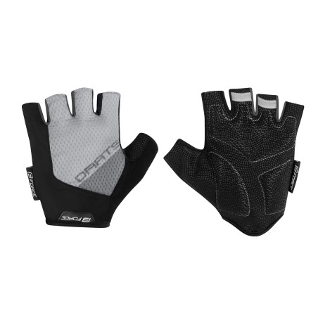 gloves F DARTS gel w/o fastening grey L