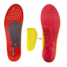 insoles for bike shoes FORCE SHOCK red 39
