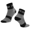 socks FORCE SPORT 3  grey-black L-XL/42-46