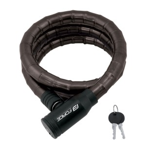 lock F protected without holder 150cm/18mm  black