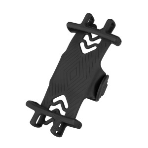 holder FORCE for phone on stem  silicone black