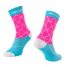 socks FORCE EVOKE  pink-blue L-XL/42-46
