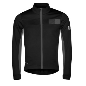 jacket FORCE FROST softshell  black-grey 3XL