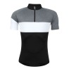 jersey FORCE VIEW short sl. black-grey-white L