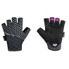 gloves F POINTS LADY w/o fastening black-grey L