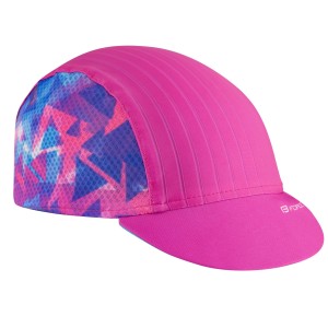 cap cycling with visor FORCE CORE pink L-XL