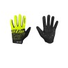 Handschuhe FORCE KID MTB SWIPE gelb-schwarz +15°C plus