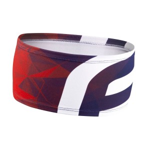 headband FORCE FIT sport narrowed  blue-red UNI