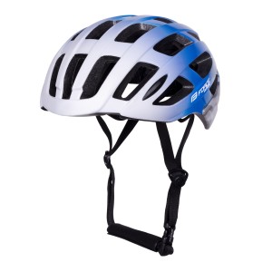 helmet FORCE HAWK  white-blue L - XL