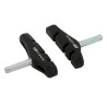 brake shoes F pin one-off. black packed 70mm