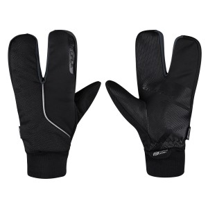 gloves winter F HOT RAK PRO 3 fingers  black L