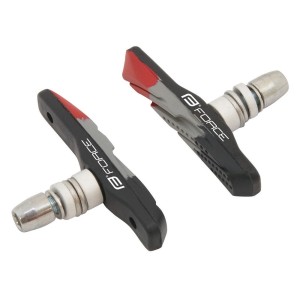 brake shoes F one-off. red-grey-black 70mm