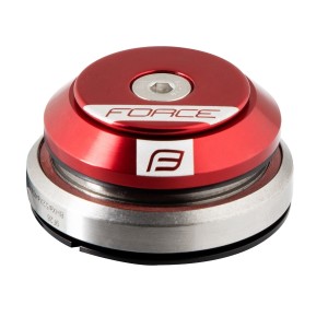 headset FORCE TAPER integrated 1 1/8''-1 1/2'' red