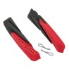 brake shoes F spare. black-red 70mm