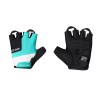 gloves FORCE SECTOR LADY gel  black-turquoise L