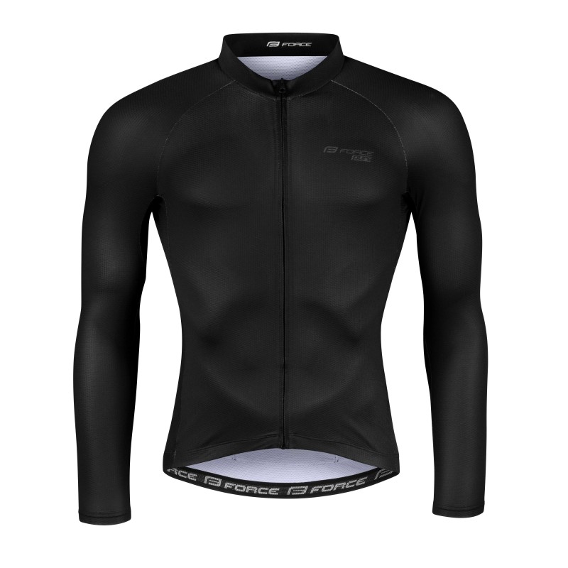 jersey FORCE PURE long sleeve  black L