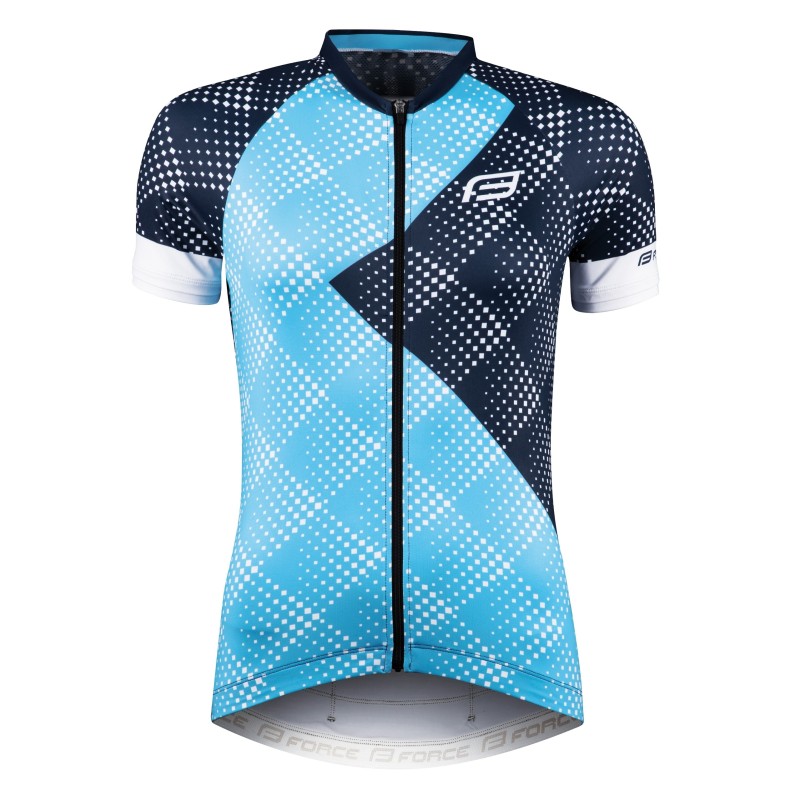 jersey FORCE VISION lady short sl  blue L