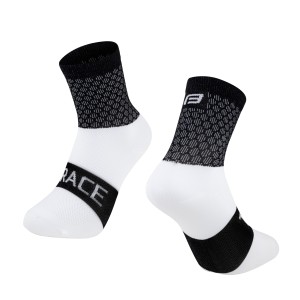socks FORCE TRACE  black-white S-M/36-41