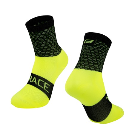 socks FORCE TRACE  black-fluo L-XL/42-47