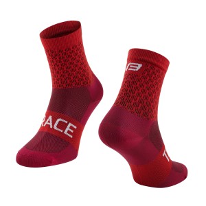 socks FORCE TRACE  red L-XL/42-47