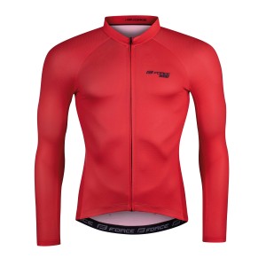 jersey FORCE PURE long sleeve  red L