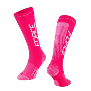 socks F COMPRESS  pink S-M/36-41