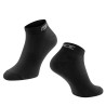socks FORCE SHORT ankle  black L-XL/42-46