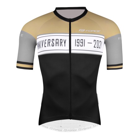 Jersey F ANNIVERSARY Kurzjacke schwarz-gold @ %%%