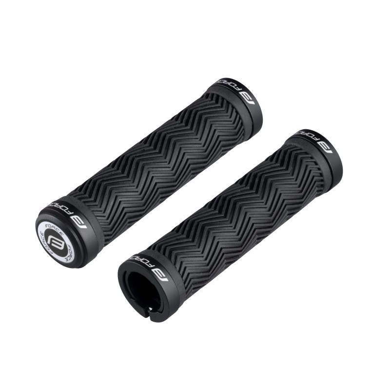 grips FORCE rubber with locking  black  packed