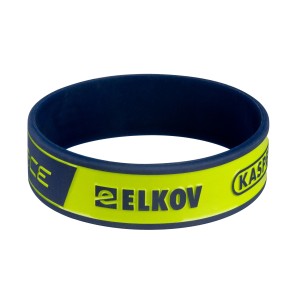wrist band silicone FORCE  ELKOV KASPER-18 cm