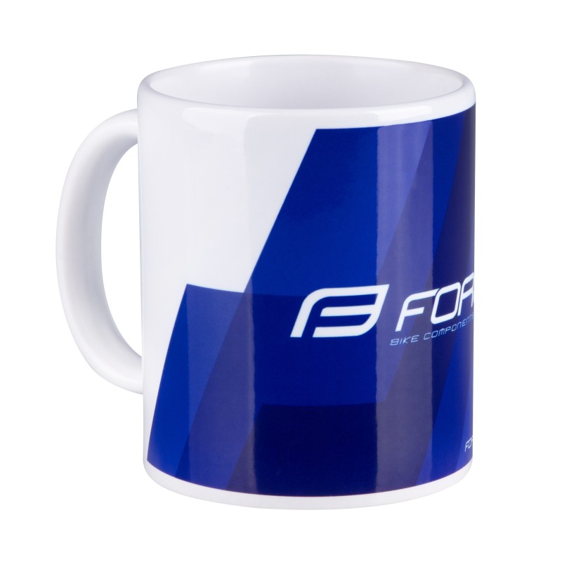 mug FORCE 330 ml  blue-white
