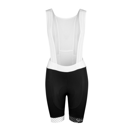 bibshorts F POINTS LADY with pad  black-white L