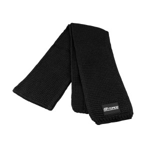 scarf winter FORCE GLEE  knitted  black