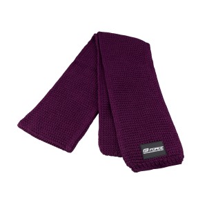 scarf winter FORCE GLEE  knitted  purple
