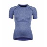 t-shirt/underwear F SOFT LADY sh sl  blue XS-S
