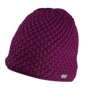 hat winter FORCE GLEE  knitted  purple