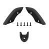 plastic spare parts for saddle F RIK HOLE+  black