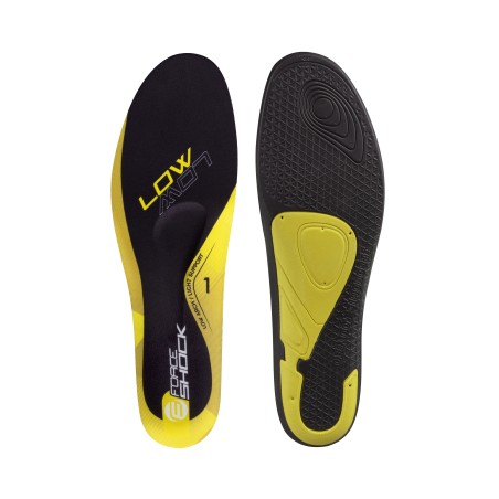 footbeds FORCE SHOCK LOW  black-yellow 38-39