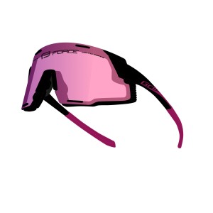 sunglasses FORCE GRIP  blk-pink  pink revo lens