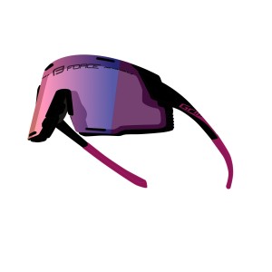 sunglasses F GRIP black-pink  purple contrast lens