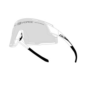 sunglasses F GRIP white  photochromic lens