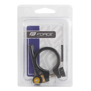 seat clamp FORCE with QR 31.8mm Al. black